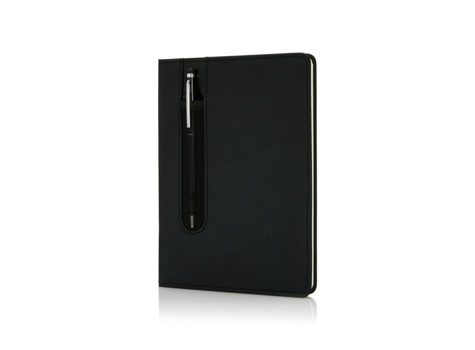 Taccuino A5 Basic con copertina rigida in PU e penna touch FullGadgets.com
