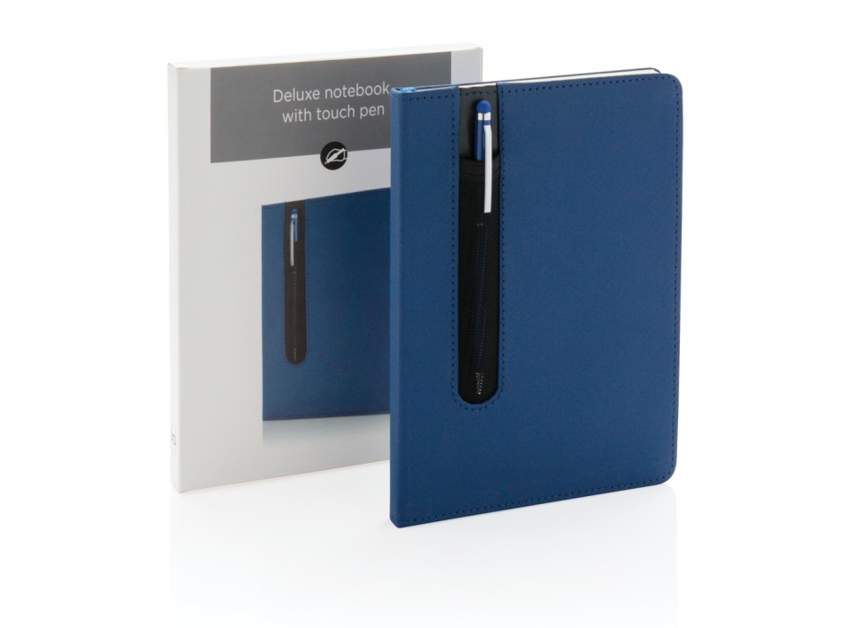 Taccuino A5 Basic con copertina rigida in PU e penna touch FullGadgets.com