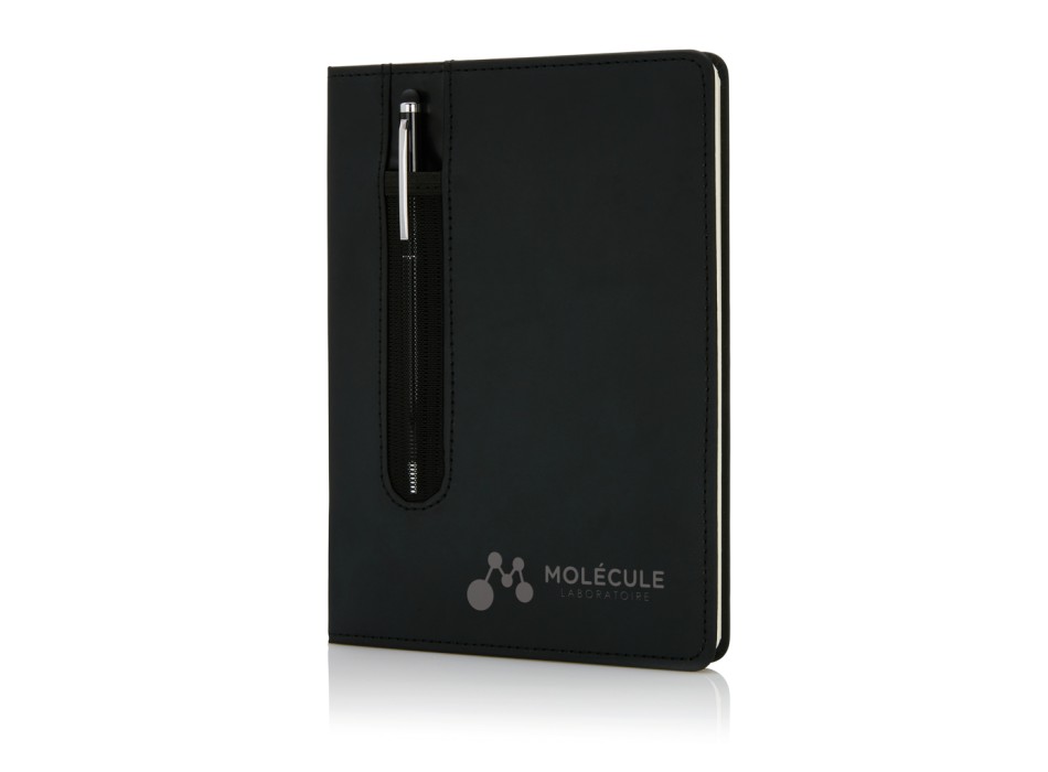 Taccuino A5 Basic con copertina rigida in PU e penna touch FullGadgets.com