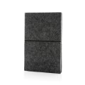 Taccuino A5 Con Copertina Morbida In Feltro Certificato Grs Personalizzabile