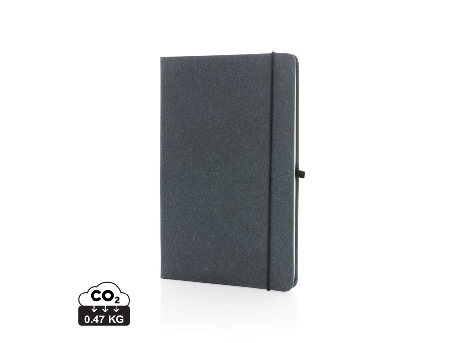 Taccuino  A5 con copertina rigida in pelle riciclata GRS FullGadgets.com