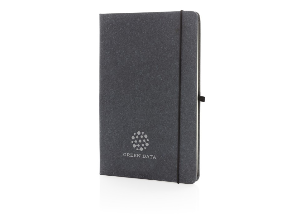 Taccuino  A5 con copertina rigida in pelle riciclata GRS FullGadgets.com