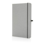 Taccuino  A5 con copertina rigida in pelle riciclata GRS FullGadgets.com