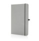 Taccuino  A5 con copertina rigida in pelle riciclata GRS FullGadgets.com