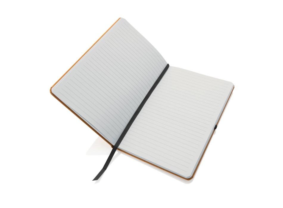 Taccuino  A5 con copertina rigida in pelle riciclata GRS FullGadgets.com