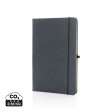 Taccuino  A5 con copertina rigida in pelle riciclata GRS FullGadgets.com