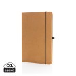 Taccuino  A5 con copertina rigida in pelle riciclata GRS FullGadgets.com