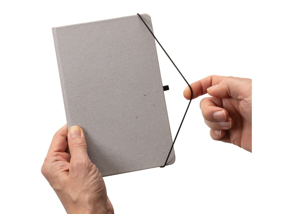 Taccuino  A5 con copertina rigida in pelle riciclata GRS FullGadgets.com