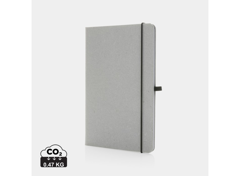 Taccuino  A5 con copertina rigida in pelle riciclata GRS FullGadgets.com