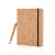 Taccuino A5 Cork Personalizzabile Con Penna In Bambù