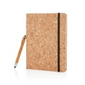 Taccuino A5 Cork Personalizzabile Con Penna In Bambù