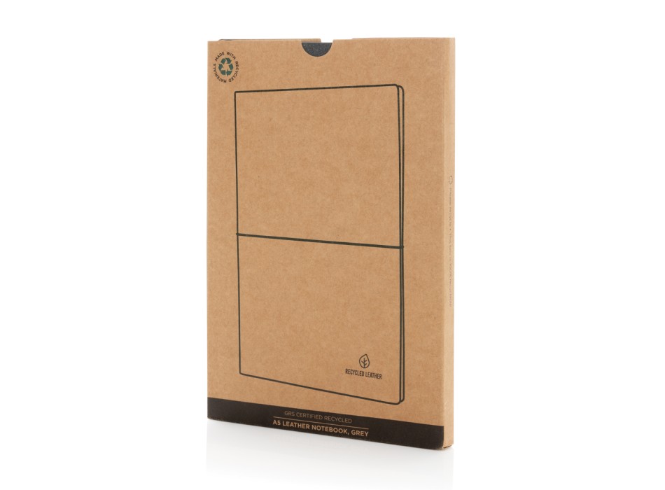 Taccuino A5 in pelle riciclata GRS FullGadgets.com