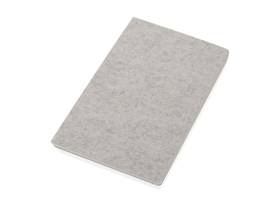 Taccuino A5 Phrase in feltro riciclato certificato GRS FullGadgets.com