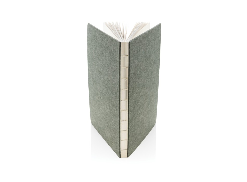 Taccuino A5 Phrase in feltro riciclato certificato GRS FullGadgets.com