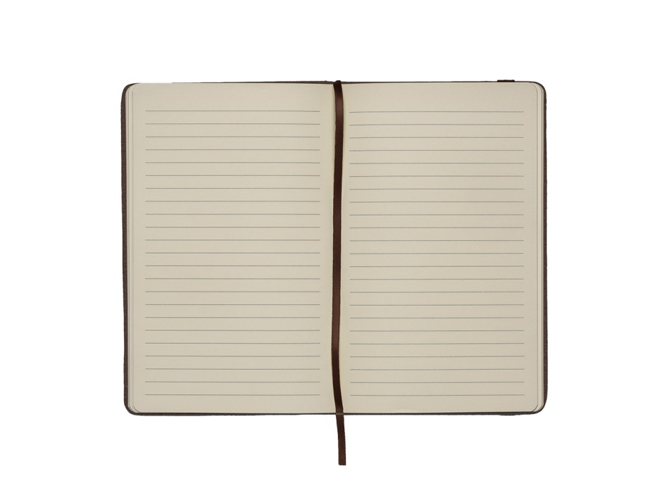 Taccuino con copertina realizzata con i residui di caffè o tè. Elastico di chiusura FullGadgets.com