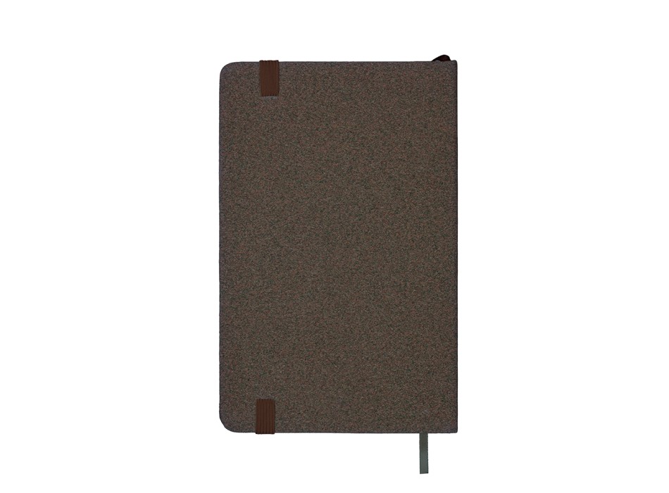 Taccuino con copertina realizzata con i residui di caffè o tè. Elastico di chiusura FullGadgets.com