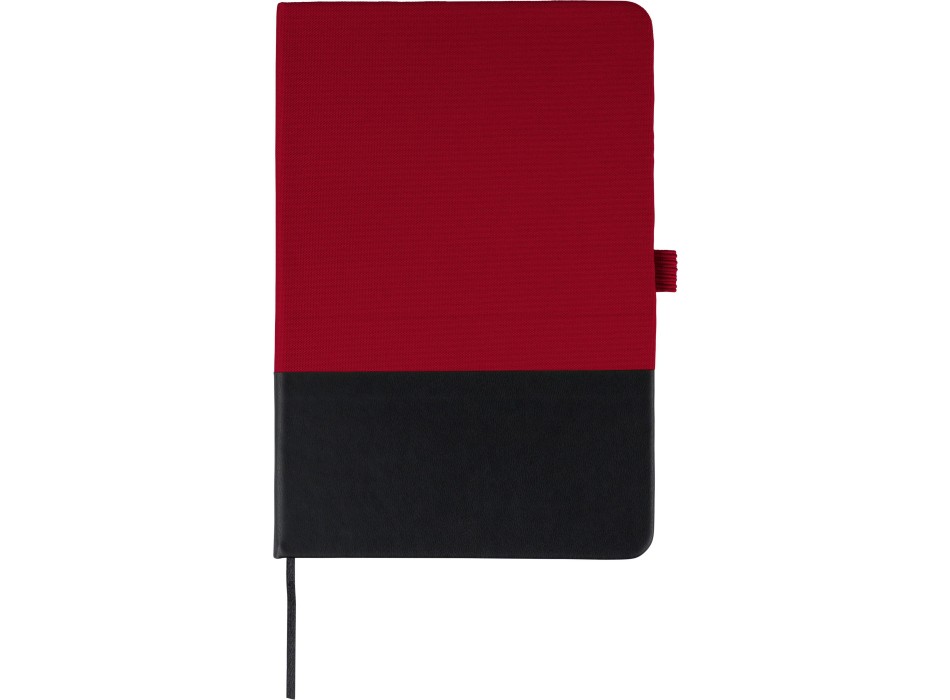 Taccuino formato +/- A5 a righe in poliestere rPET Yuna FullGadgets.com