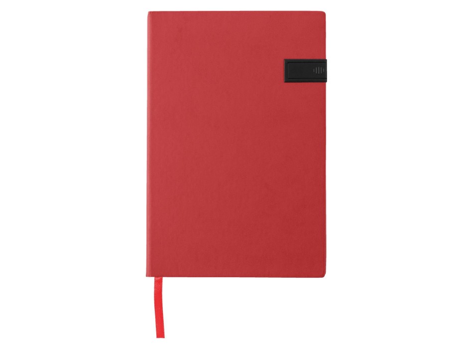 Taccuino formato +/- A5, chiavetta USB 16 GB integrata in PU Lex FullGadgets.com