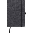 Taccuino formato +/- A5 in feltro rPET Harper FullGadgets.com