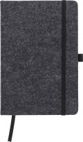 Taccuino formato +/- A5 in feltro RPET Harper
