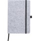 Taccuino formato +/- A5 in feltro rPET Harper FullGadgets.com