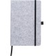 Taccuino formato +/- A5 in feltro rPET Harper FullGadgets.com