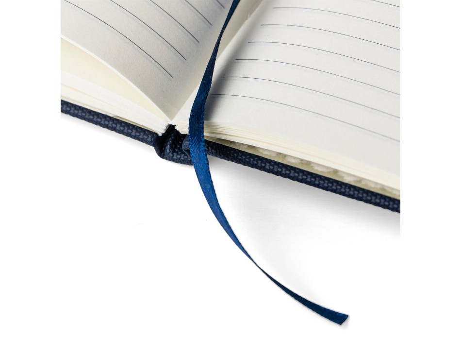 Taccuino formato +/- A5 in poliestere 600 D rPET Elena FullGadgets.com