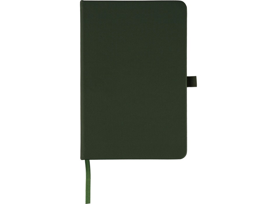 Taccuino formato +/- A5 in poliestere 600 D rPET Elena FullGadgets.com