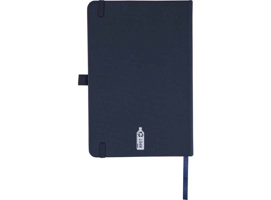 Taccuino formato +/- A5 in poliestere 600 D rPET Elena FullGadgets.com