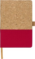 Taccuino formato +/- A5 in sughero e cotone Trevor