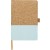 Taccuino formato +/- A5 in sughero e cotone Trevor