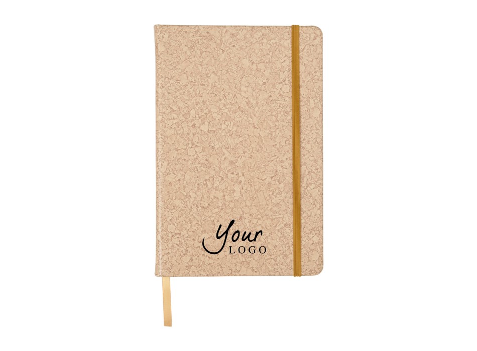 Taccuino formato +/- A5, sughero design in PU Violet FullGadgets.com