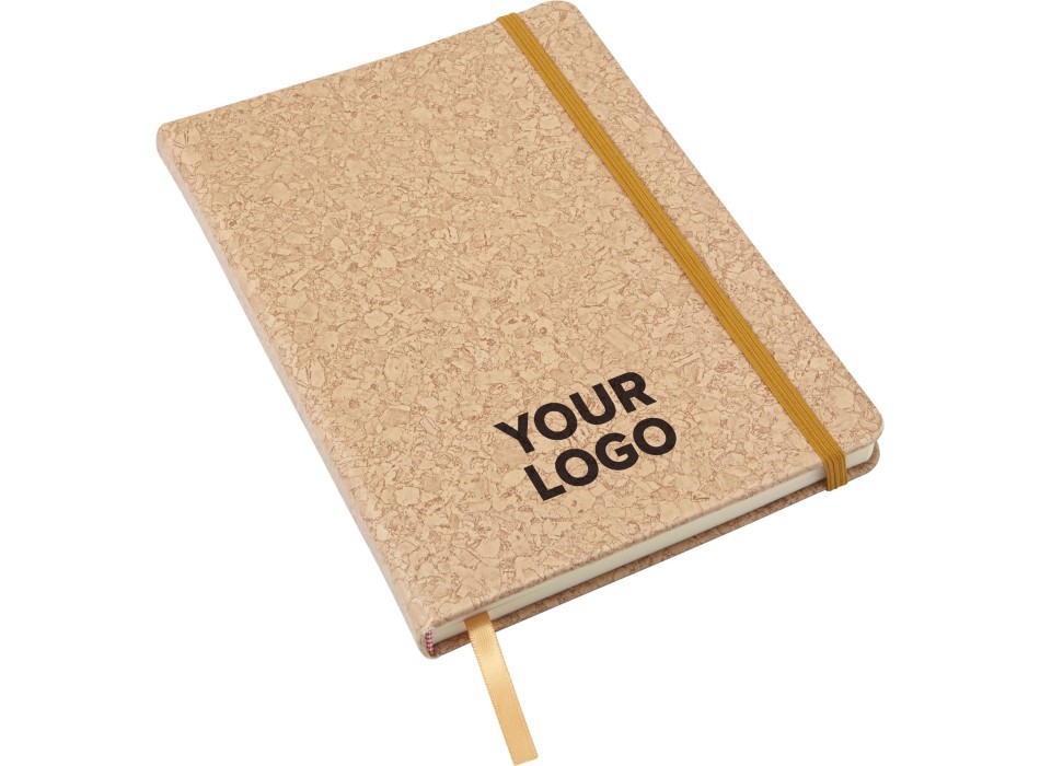 Taccuino formato +/- A5, sughero design in PU Violet FullGadgets.com