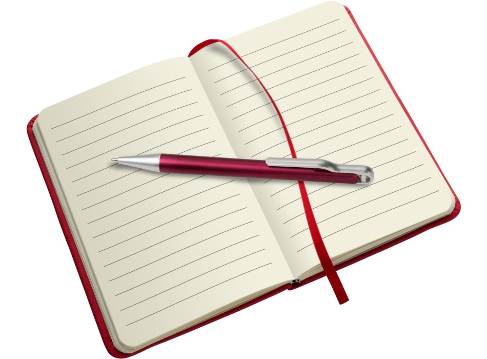 Taccuino formato +/- A6 a righe in PU Dita FullGadgets.com