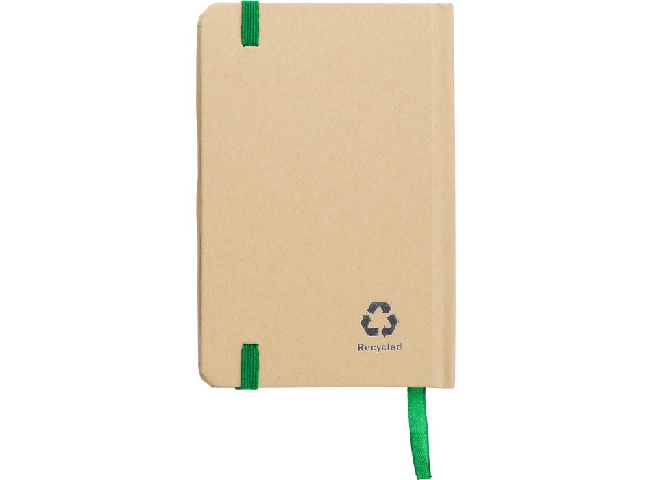 Taccuino formato +/- A6 in carta riciclata John FullGadgets.com