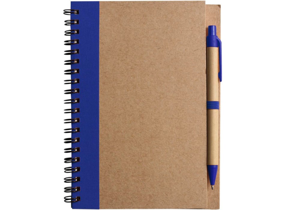 Taccuino in carta riciclata, con penna a sfera Stella FullGadgets.com