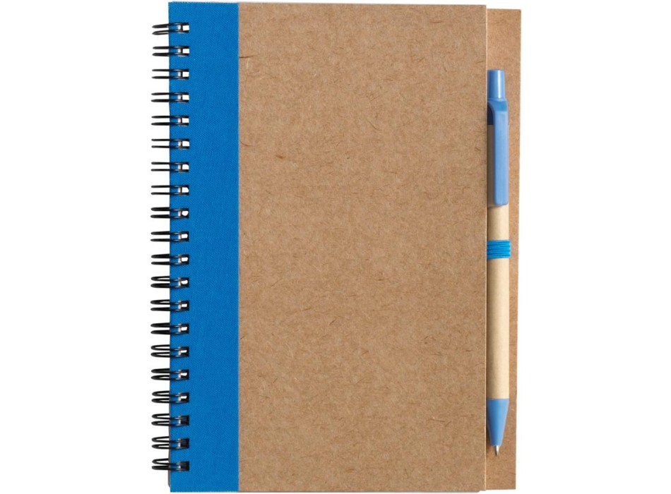 Taccuino in carta riciclata, con penna a sfera Stella FullGadgets.com