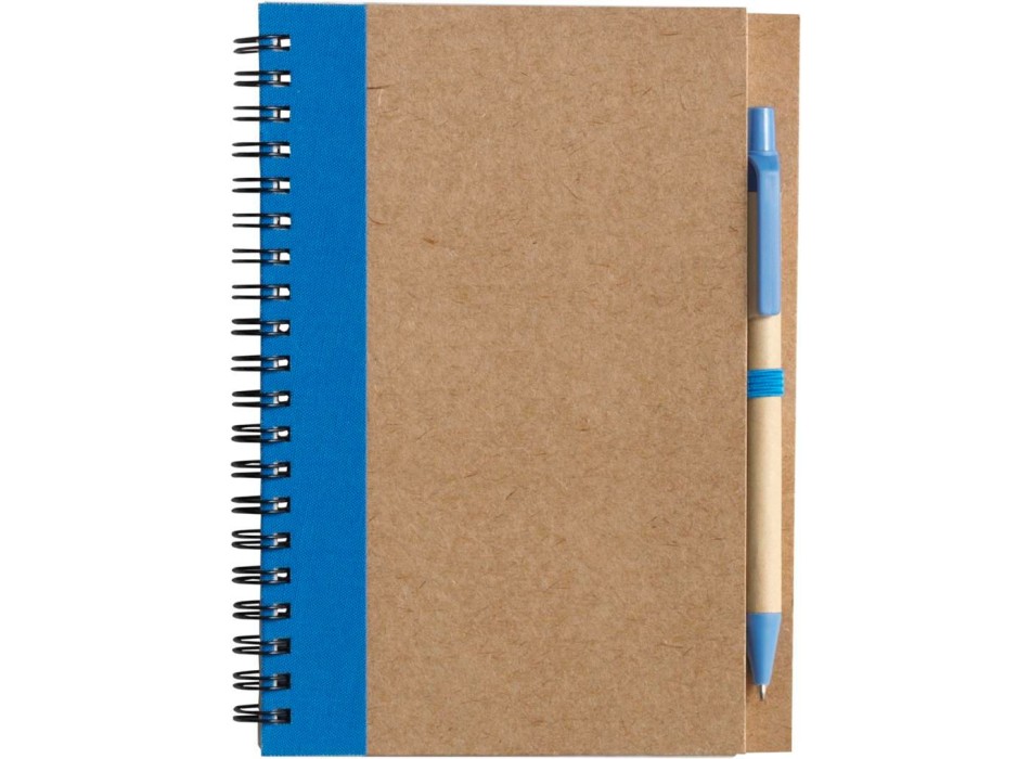 Taccuino in carta riciclata, con penna a sfera Stella FullGadgets.com