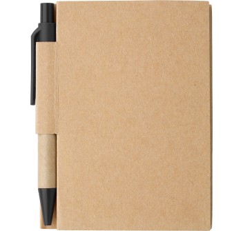 Taccuino in cartone, con penna a sfera Cooper FullGadgets.com