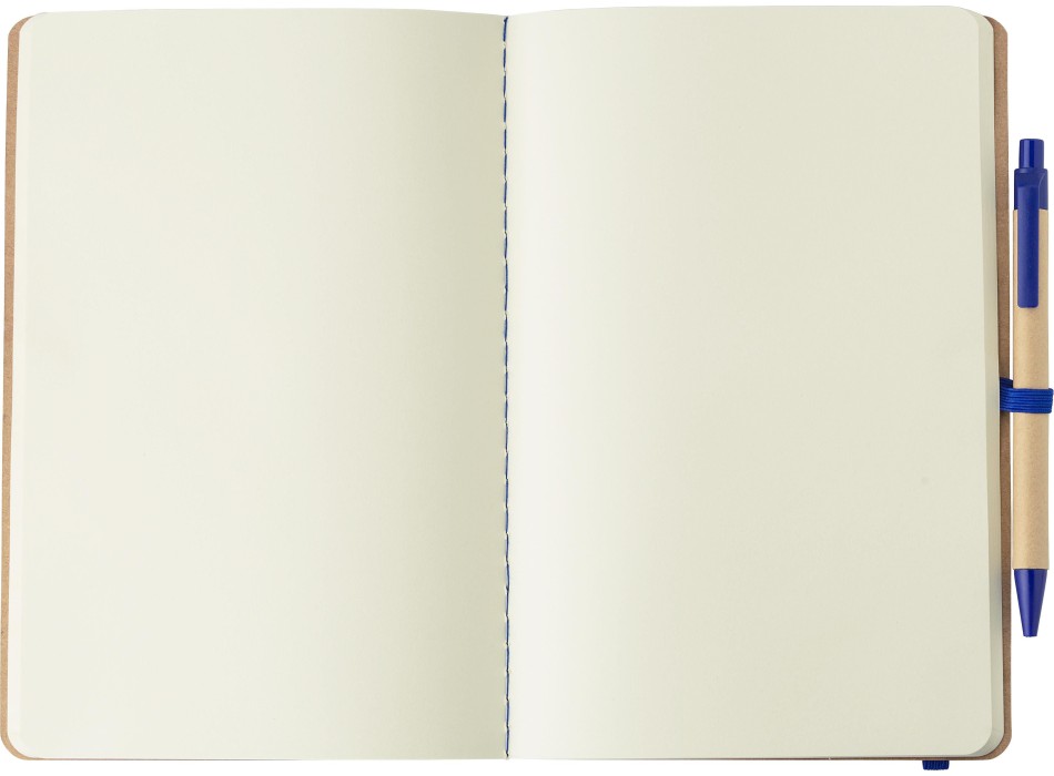 Taccuino in cartone riciclato formato +/- A5 con penna Theodore FullGadgets.com