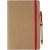 Taccuino in cartone riciclato formato +/- A5 con penna Theodore