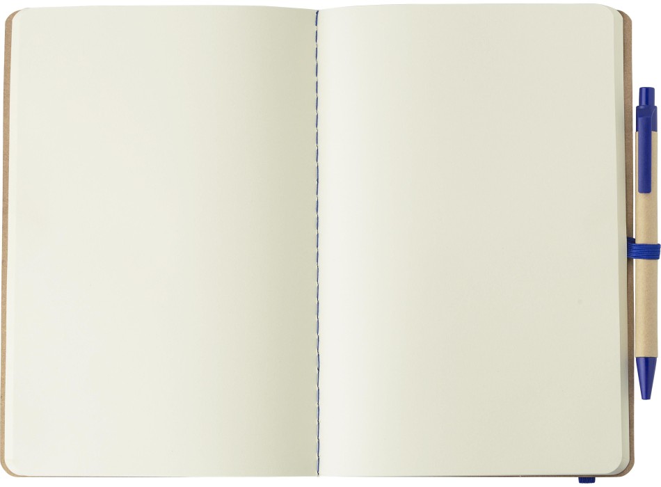 Taccuino in cartone riciclato formato +/- A5 con penna Theodore FullGadgets.com