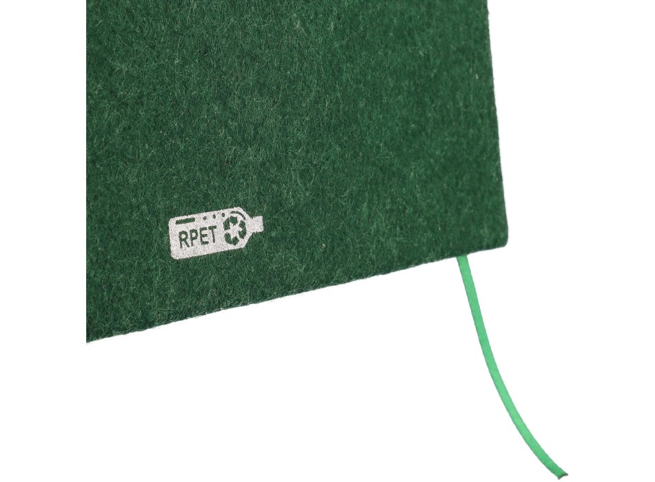 Taccuino in feltro riciclato formato +/- A5 Dario FullGadgets.com