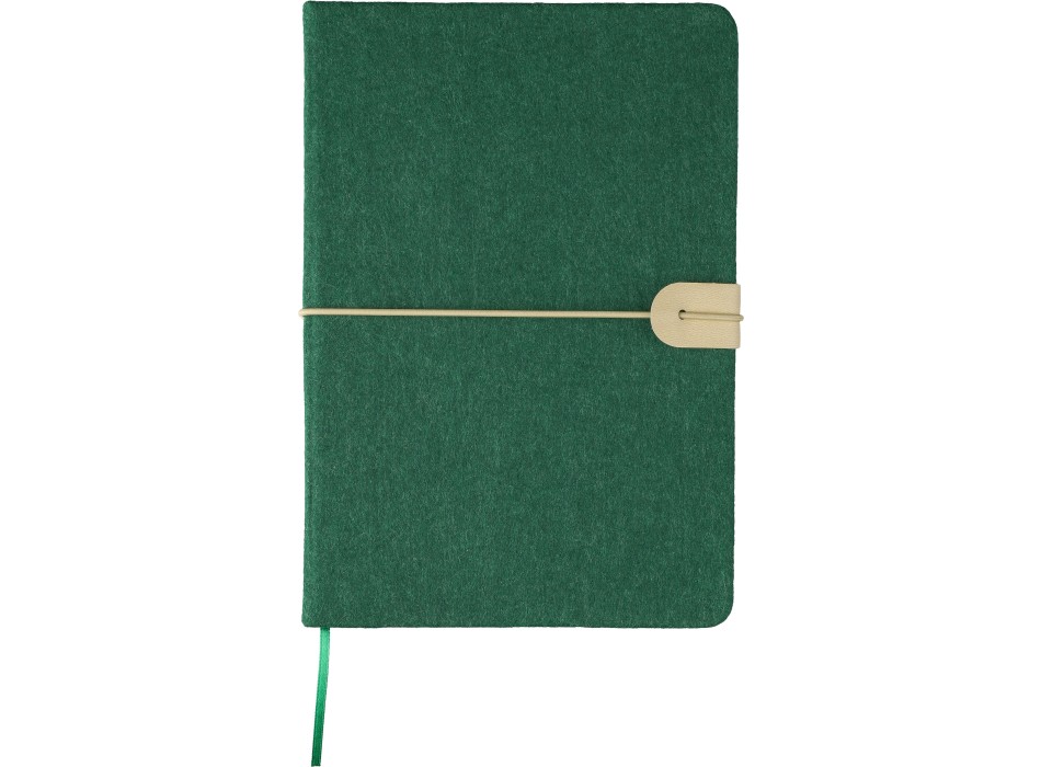 Taccuino in feltro riciclato formato +/- A5 Dario FullGadgets.com