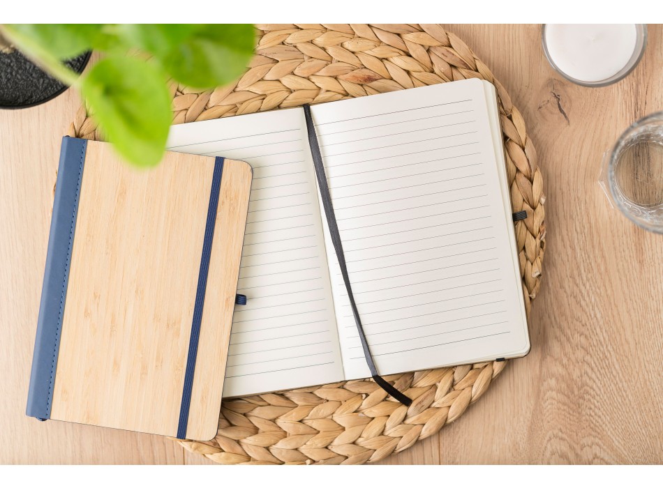 Taccuino in PU con copertina in bambù Dorita FullGadgets.com