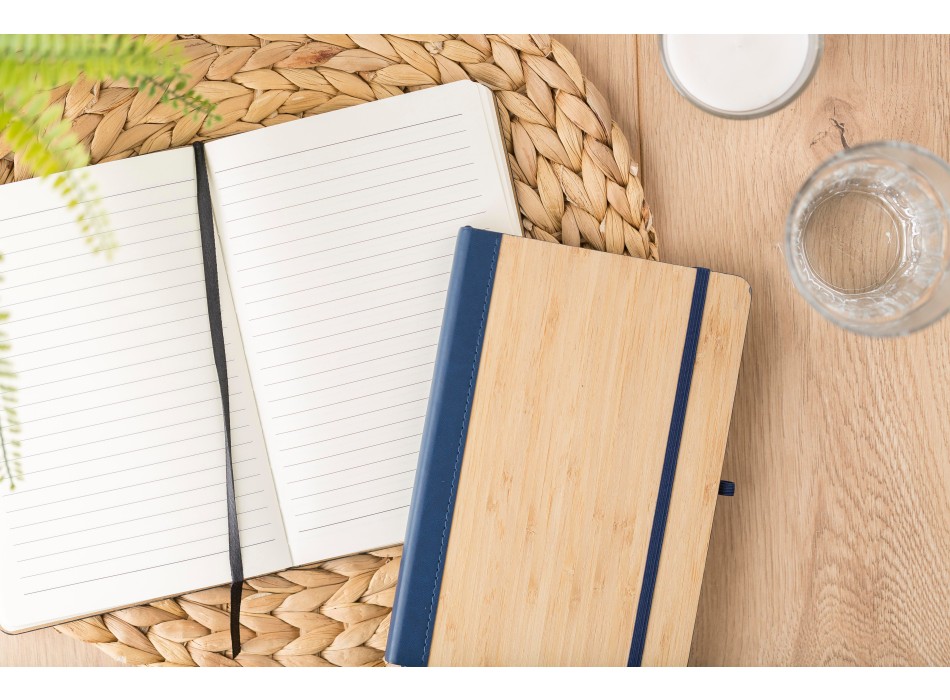 Taccuino in PU con copertina in bambù Dorita FullGadgets.com