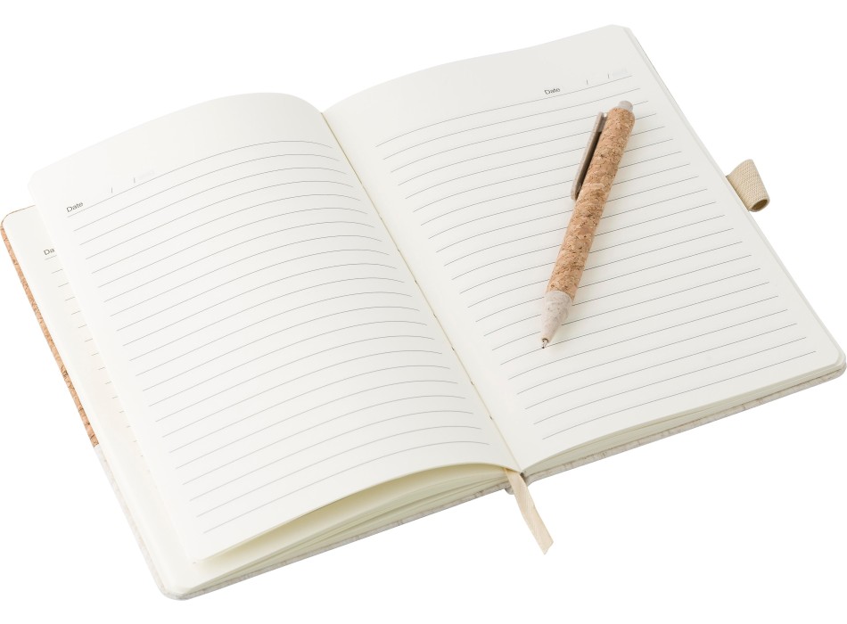 Taccuino in sughero e lino con penna a sfera Kenzo FullGadgets.com