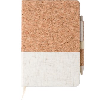 Taccuino in sughero e lino con penna a sfera Kenzo FullGadgets.com