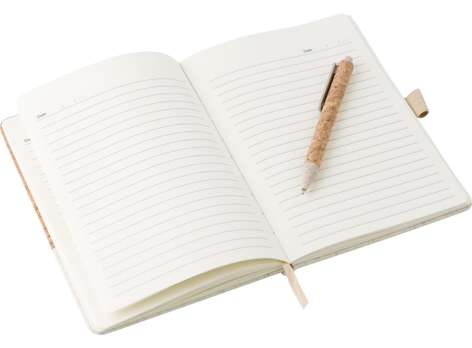 Taccuino in sughero e lino con penna a sfera Kenzo FullGadgets.com