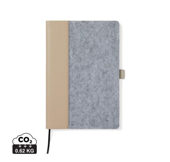 Taccuino VINGA Albon in feltro riciclato GRS FullGadgets.com